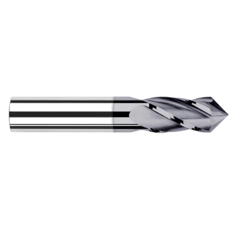 Drill/End Mill - Mill Style - 4 Flute, 0.1250