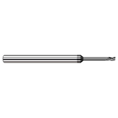 Miniature End Mill - 3 Flute - Square, 0.0300