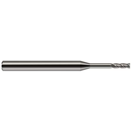 Miniature End Mill - 4 Flute - Square, 0.0150