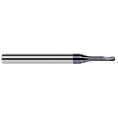 End Mill for Hardened Steels - Finishers - Ball, 0.0310