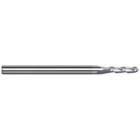 End Mill for Aluminum Alloys - Ball, 0.0310