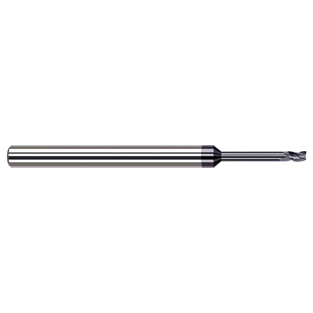 Square End Mill: 0.30 mm Dia, 3 Flute, Solid Carbide MPN:34612-C3
