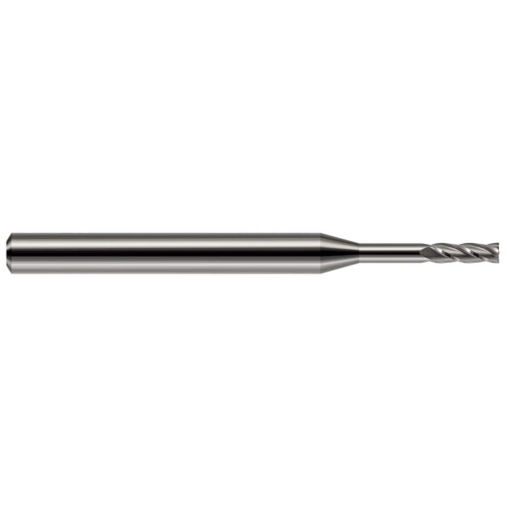 Square End Mill: 1.90 mm Dia, 4 Flute, Solid Carbide MPN:76475