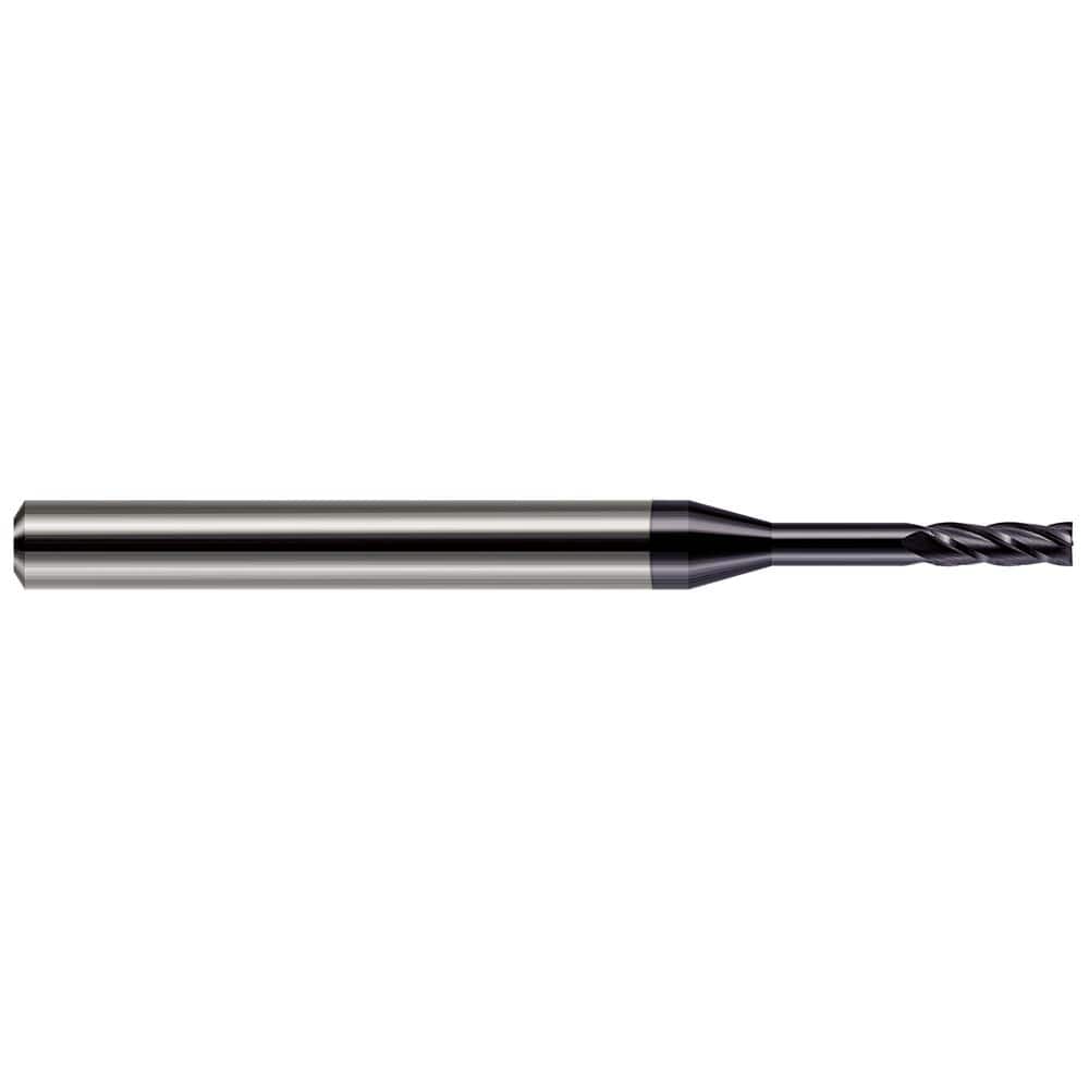 Square End Mill: 0.50 mm Dia, 4 Flute, Solid Carbide MPN:896820-C3