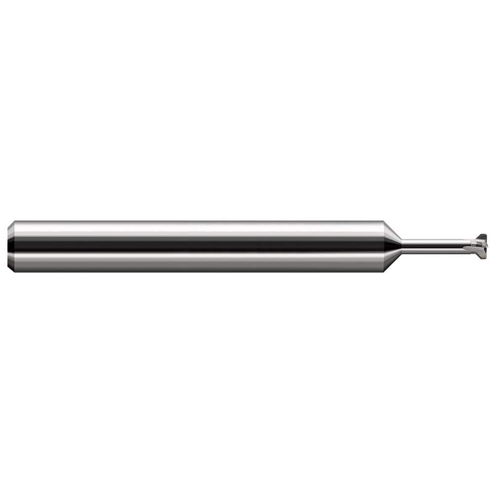 Thread Relief Cutters, Material: Solid Carbide , Cutting Diameter (Inch): 0.355 , Flat Width (Decimal Inch): 0.0300 , Overall Length (Inch): 2-1/2  MPN:942909