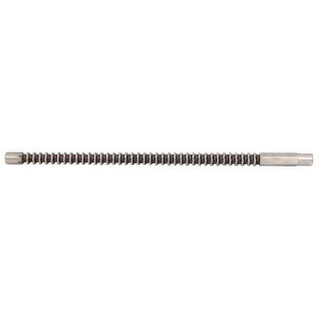 Keyway Broach, Hex, W 1/4 In, Cut L 3/4 In MPN:12016