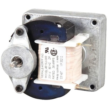 Motor, Gear 208v 60hz 11 Rpm MPN:02.12.076.00