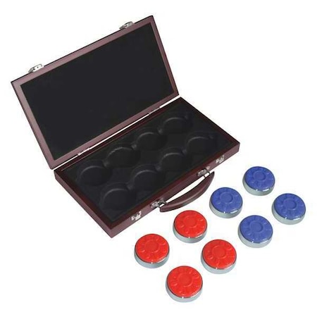 Pro Series Shuffleboard Puck Set, PK8 MPN:BG1227