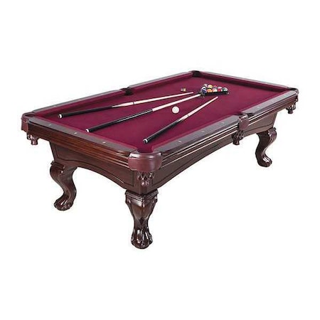 Pool Table, 96 in L, Mahogany MPN:BG2527