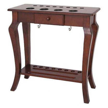 Deluxe Floor Cue Rack, Walnut Finish MPN:BG2565W