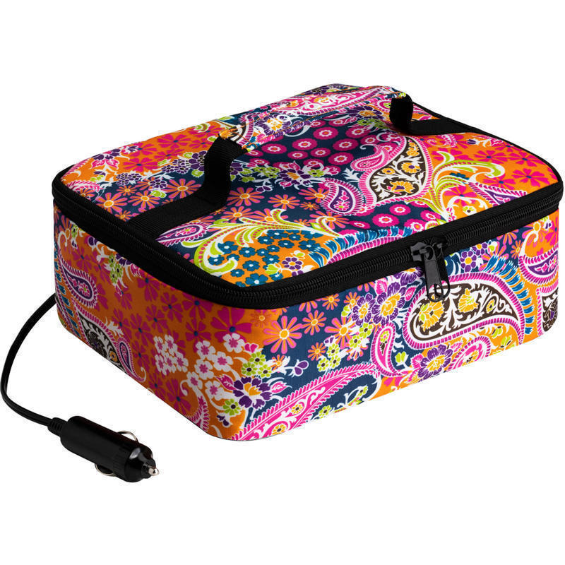 HOTLOGIC Portable Personal 12V Mini Oven, Paisley MPN:16801045-PSL