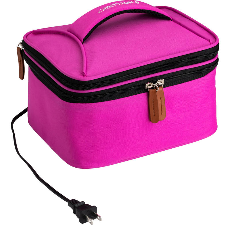 HOTLOGIC Portable Personal Expandable Mini Oven XP, 4-1/2inH x 7-1/2inW x 9-1/2inD, Pink MPN:16801169-PK
