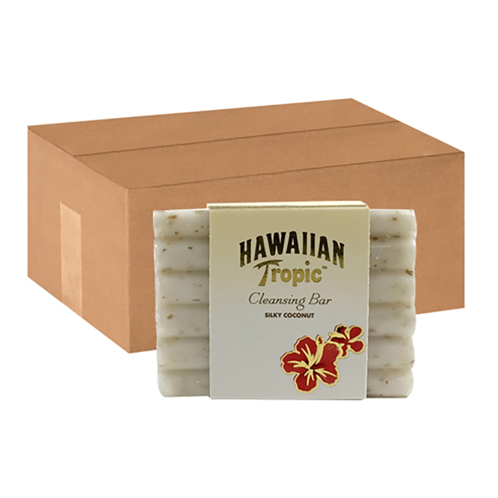 Hawaiian Tropic Solid Hand Soap, 1.5 Oz, St Lucia Scent, Case Of 250 Bars MPN:HWNT42GSOAP