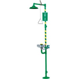 Haws® AXION® MSR 8300CRP-8309CRP Combination Eye/Face Wash/Drench Shower 8300CRP-8309CRP
