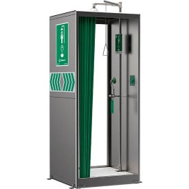 Haws® AXION® MSR Walk-Through Booth Combination Shower & Eye/Face Wash Station 8606SS