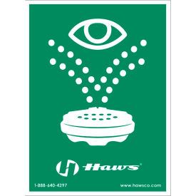 Haws SP175 Universal Emergency Eyewash Sign 8