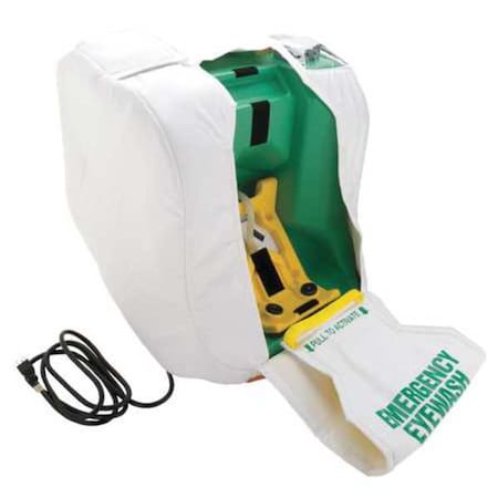 Eyewash Station, Gravity-Fed, 16 gal Tank Capacity, Wall Mount, Portable, 23 in H., 22 in W MPN:7500EB