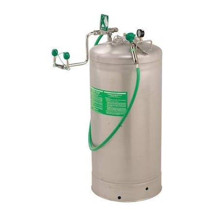 Pressurized Portable Eyewash, Pressurized, 37 gal Tank Capacity, Portable, 46 in H., 28 in W MPN:7601.37