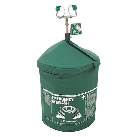 Pressurized Portable Eyewash, Pressurized, 15 gal Tank Capacity, Portable, 40 in H., 20 in W MPN:7603T240