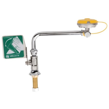 Plumbed Eyewash, Counter Mount, Plumbed, 10 in H., 17 in W MPN:7612LH