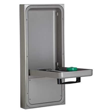 Plumbed Eyewash, Wall Mount, Plumbed, 32 1/2 in H., 14 1/2 in W MPN:7656WCSM