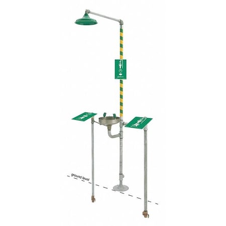 Freeze Protected Shower and Eyewash MPN:8300FP
