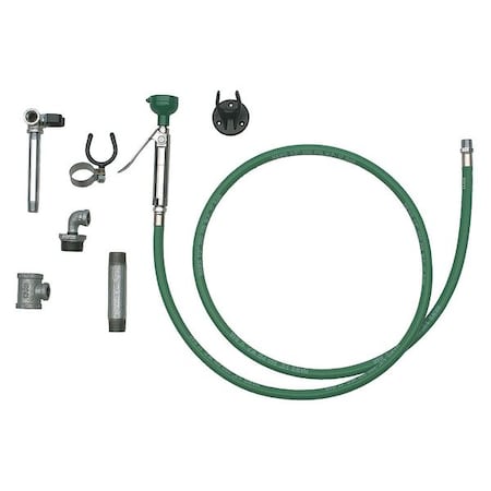 Body Spray Kit, Stand-Alone, for Combination Shower and Eyewash Units, 8 ft Hose MPN:8901RFK