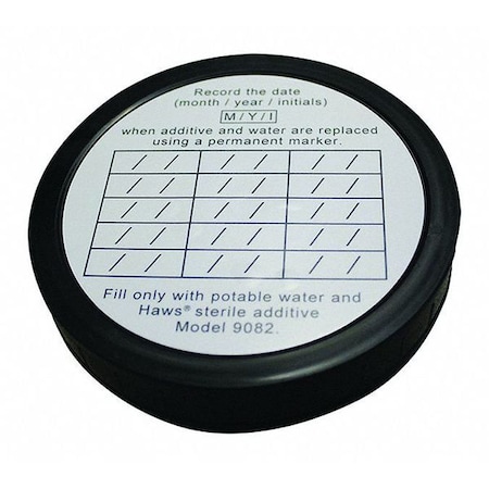 Filler Cap, Plastic, Black, For Use With, Eyewash MPN:SP131