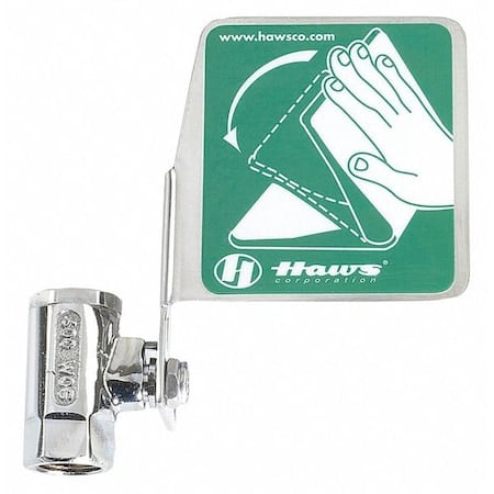 Ball Valve, Brass, Stainless Steel, Silver, For Use With, Eyewash MPN:SP226PCP