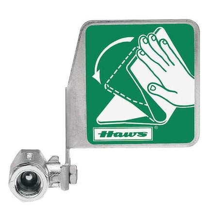 Ball Valve, Chrome Plated Brass, Stainless Steel, Silver, For Use With, Eyewash MPN:SP229