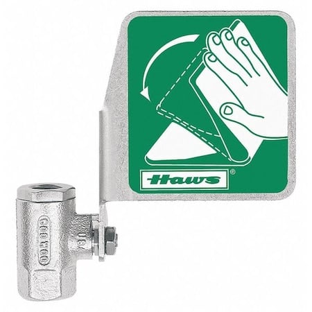 Ball Valve, Brass, Stainless Steel, Silver, For Use With, Eyewash MPN:SP238