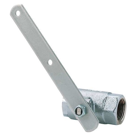 Ball Valve, Chrome Plated Brass, Stainless Steel, Silver, For Use With, Shower MPN:SP260