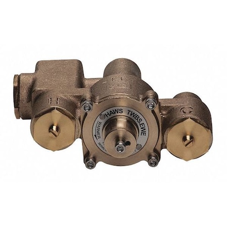 Emergency Mixing Valve, Brass, Yellow, For Use With, Eyewashes MPN:TWBS.EWE