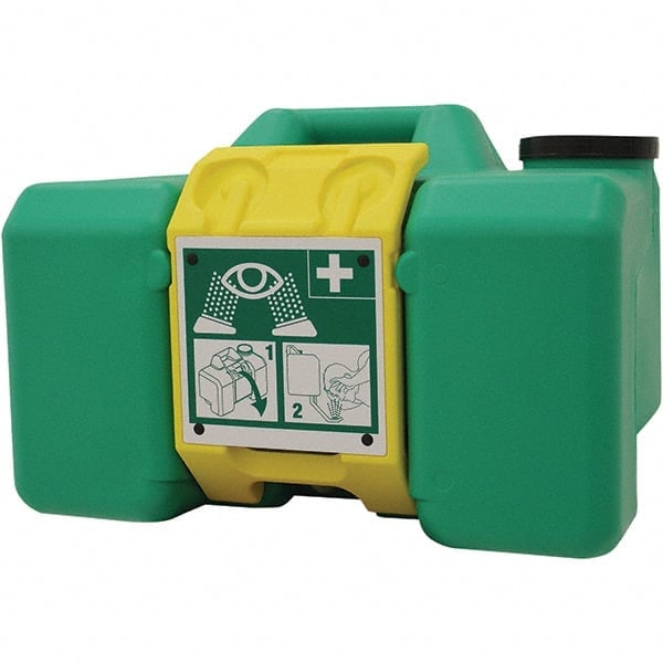 Portable Eye Wash Stations, Eye Wash Station Type: Gravity Fed Eye Wash Station , Mount Location: Wall , Maximum Flow Rate: 0.4 , Overall Length: 22 MPN:16000