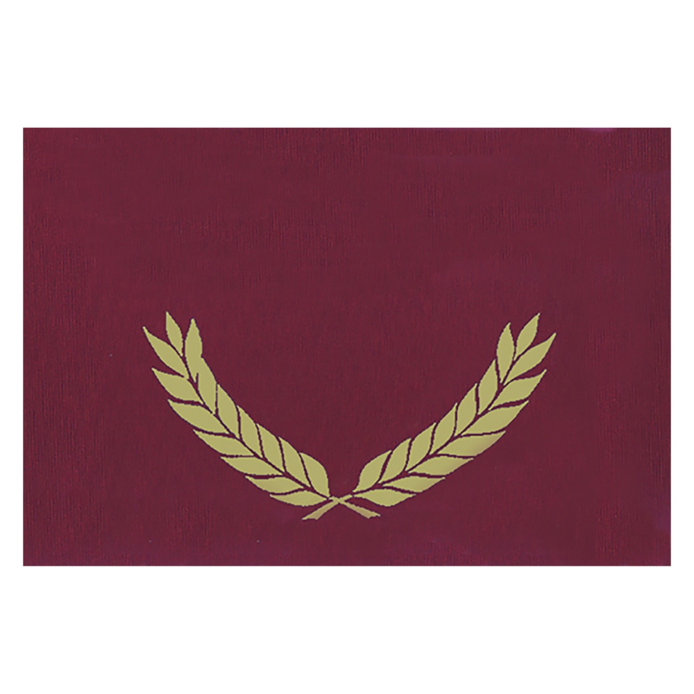 Hayes Publishing Gold Foil Stamped Maroon Certificate Folders, 10in x 13in, Pack Of 30 MPN:H-VA344