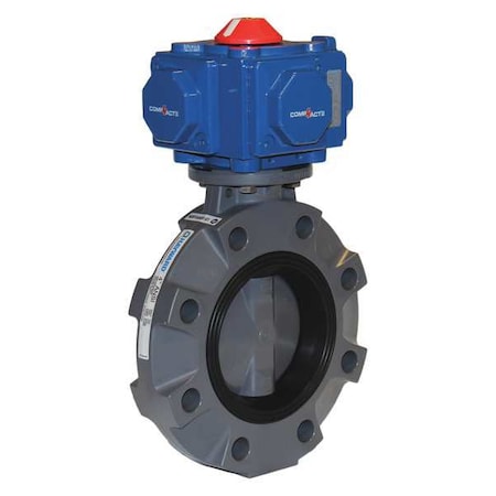 Butterfly Valve, Pneumatically Actuated, 2