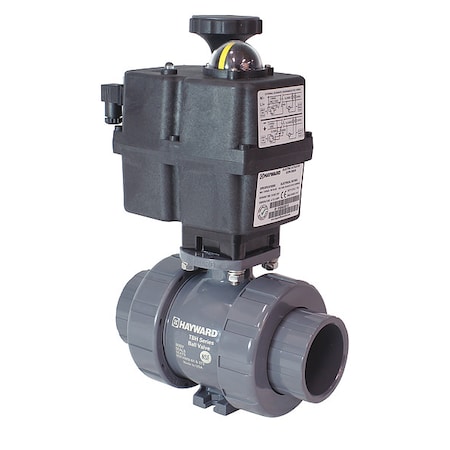 Ball Valve, Actuated, Electric, On/Off, 1/2