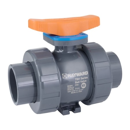 Ball Valve, True Union, PVC/FPM, 2