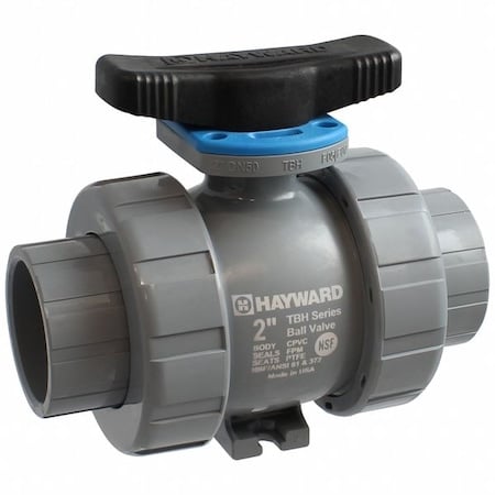 Manual 2-Way Ball Valve, True-Union, PVC MPN:TBH1300A0TV0Z00
