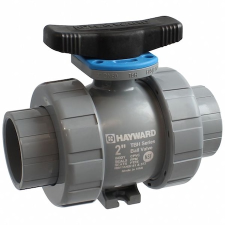 Manual 2-Way Ball Valve, True-Union, CPVC MPN:TBH2400A0SV0Z00