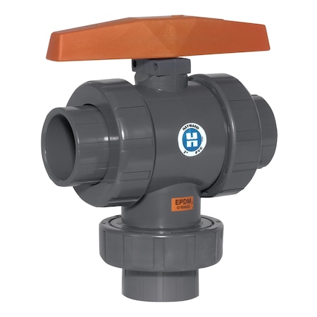 Manual 3-Way Ball Valve, 4