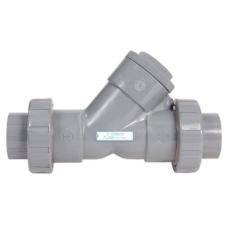 Y-Check Valve, 1-1/4