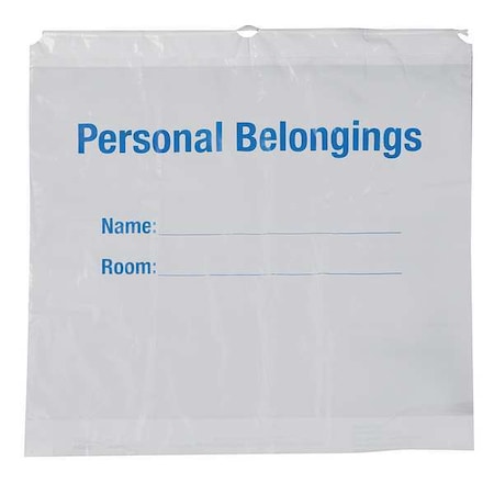 Personal Belonging Bag, White, PK250 MPN:HCS7001-1.5