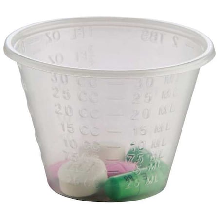 Medicine Cup, 30mL, Plastic, Wide, PK5000 MPN:HCS0220