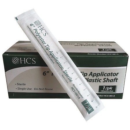 Swabsticks, Non-Sterile, 6