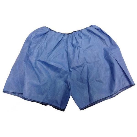 Exam Shorts, Blue, XL, PK50 MPN:HCS4003