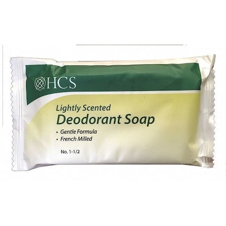 Deodorant Soap, Solid, Fresh, 1.5 oz., PK500 MPN:HCS0061-1.5