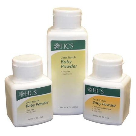 Baby Powder, Fresh, 4 oz., PK48 MPN:HCS0062-4