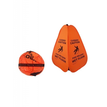Nylon Wet Floor cone 4 sided Bi 20