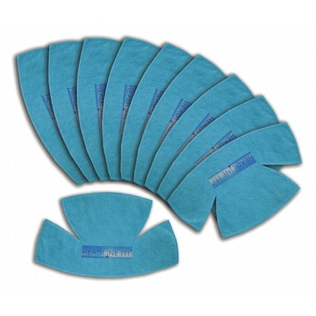 Disposable Hat and Helmet Liner, Universal, Rayon/Polyester, 10 PK MPN:898917001001
